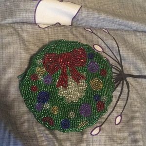 Christmas Nieman Marcus coin purse